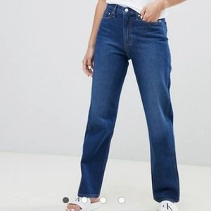 Calvin klein High Rise Classic Straight Jeans